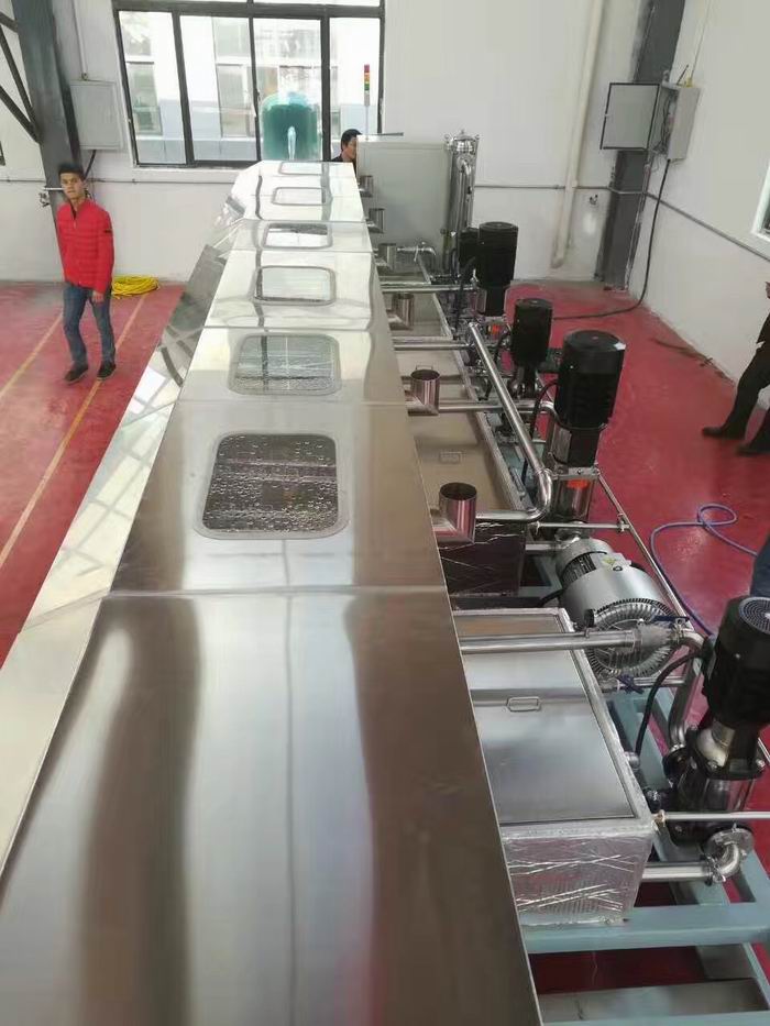 TEA-12000T 全自動(dòng)通過式噴淋清洗烘干機(jī)